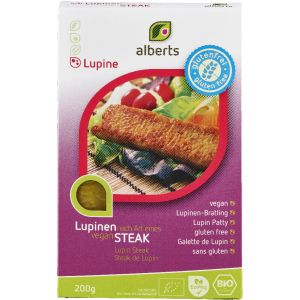 alberts Lupinen Steak, Bio, 200 g