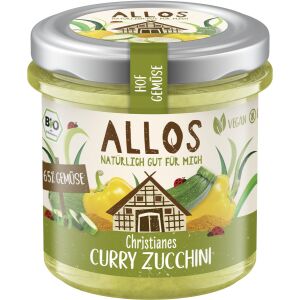 Allos Hofgemüse Christianes Curry Zucchini, Bio, 135 g