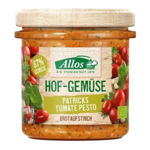 Allos Hof-Gem&uuml;se Patricks Tomate Pesto, Bio, 135 g