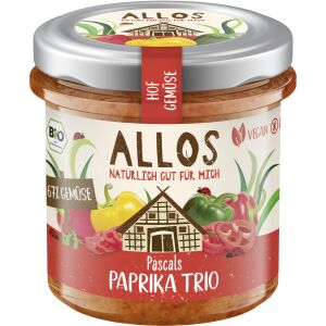 Allos Hofgemüse Pascals Paprika Trio, Bio, 135 g