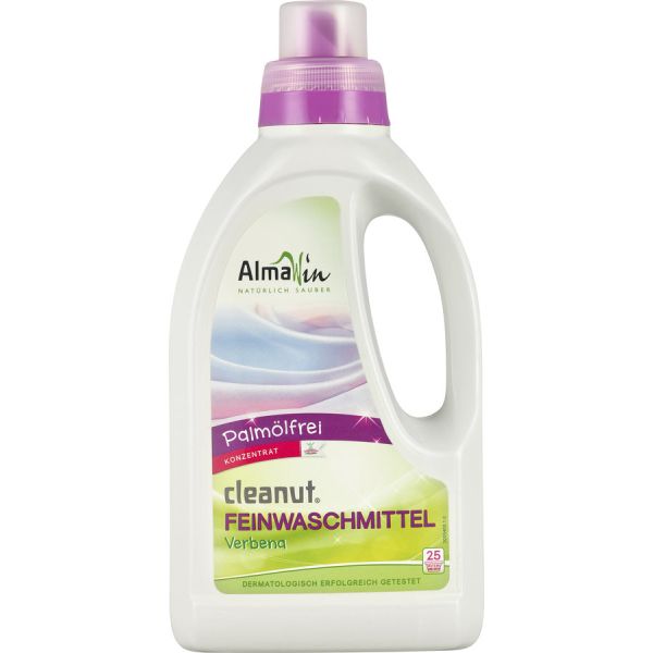 AlmaWin Waschmittel Cleanut ohne Palmöl, Öko, 750 ml