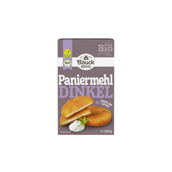 Bauck Mühle Dinkel-Paniermehl, Bio, 200 g
