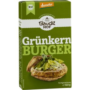 MHD: 23.12.23 | Bauckhof Grünkernburger, Bio, 160 g