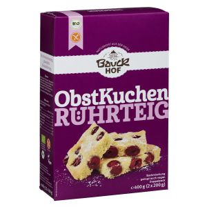 Bauckhof Obstkuchen Rührteig glutenfrei, Bio, 400 g