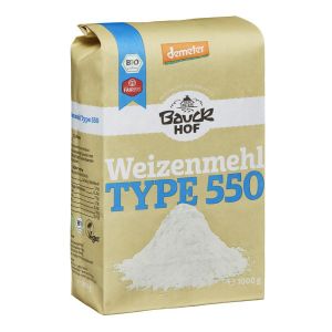 Bauckhof Weizenmehl Type 550 demeter, Bio, 1 kg