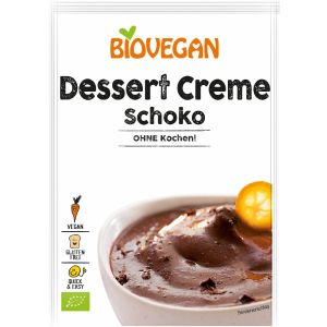 Biovegan Dessert Creme Schoko ohne Kochen, Bio, 68 g