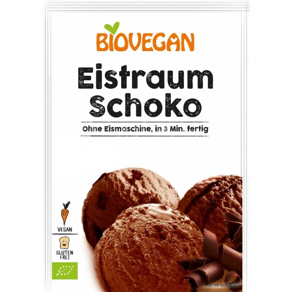 MHD: 31.03.2023 | Biovegan Eis-Traum Schokolade, Bio, 89 g
