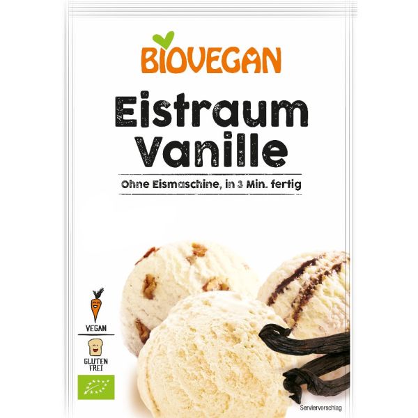 Biovegan Eis-Traum Vanille, Bio, 77 g