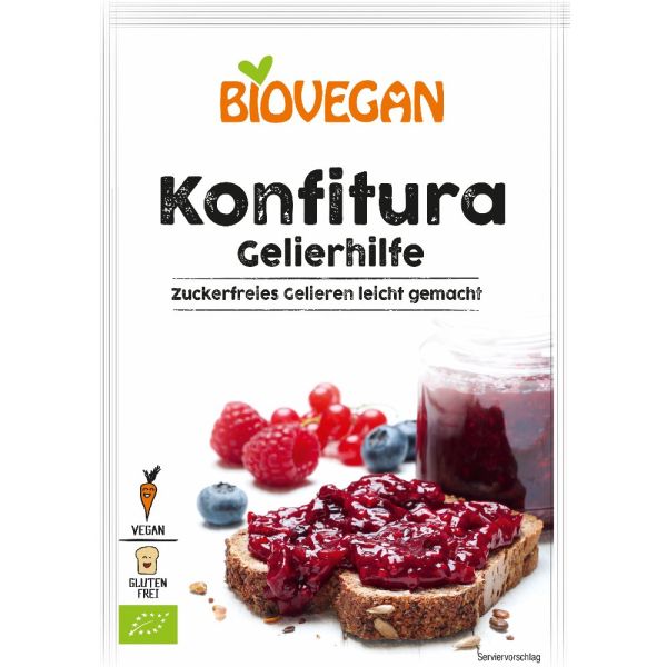 Biovegan Konfitura Geliermittel, Bio, 22 g | MHD: 30.06.2022 | 30% reduziert