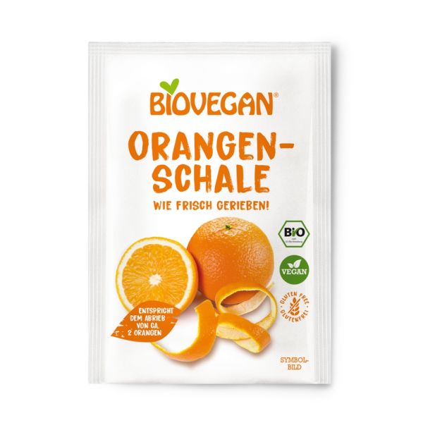 Biovegan Orangenschale, Bio, 9 g