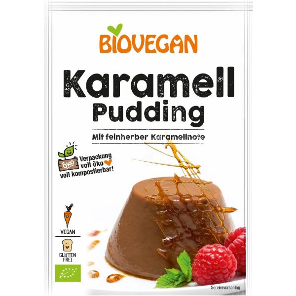 Biovegan Karamellpudding, Bio, 43 g