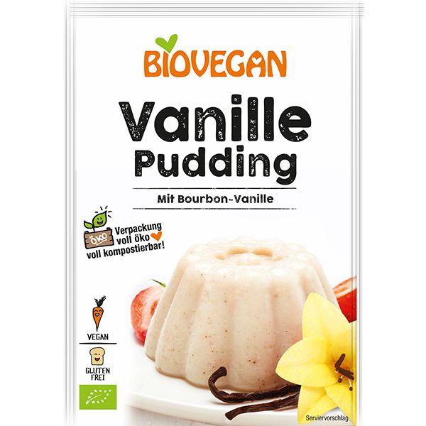 Biovegan Vanille Pudding, Bio, 33 g
