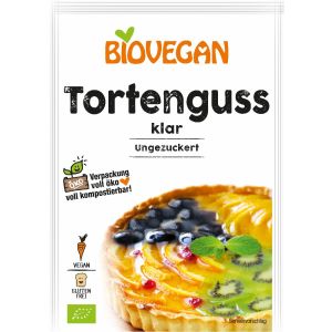 Biovegan Tortenguss klar, Bio, 12 g