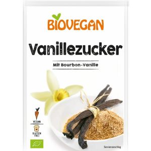 Biovegan Bourbon Vanillezucker, Bio, 4 x 8 g