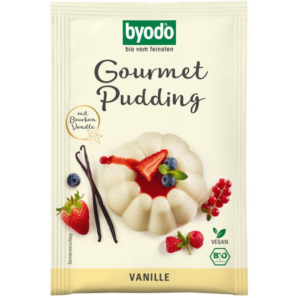 byodo Gourmet Pudding Vanille, Bio, 36 g | MHD:...
