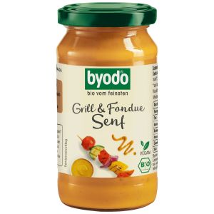 byodo Grill & Fondue Senf, Bio, 200 ml