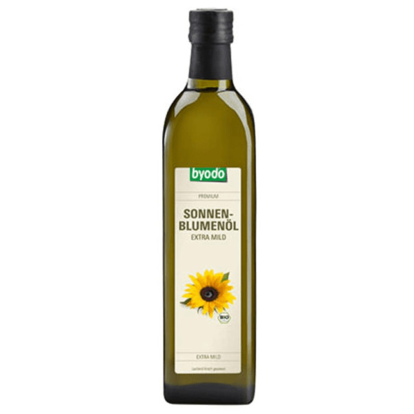 byodo Sonnenblumenöl extra mild, Bio, 750 ml