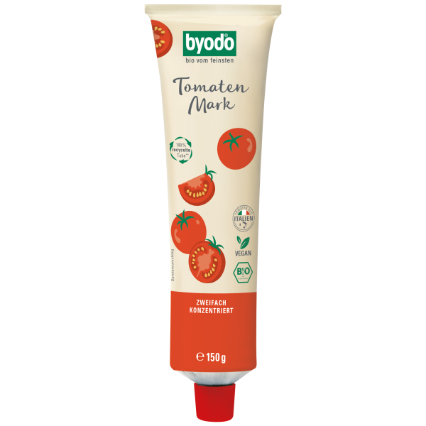 byodo Tomatenmark Doppelfrucht, Bio, 150 g