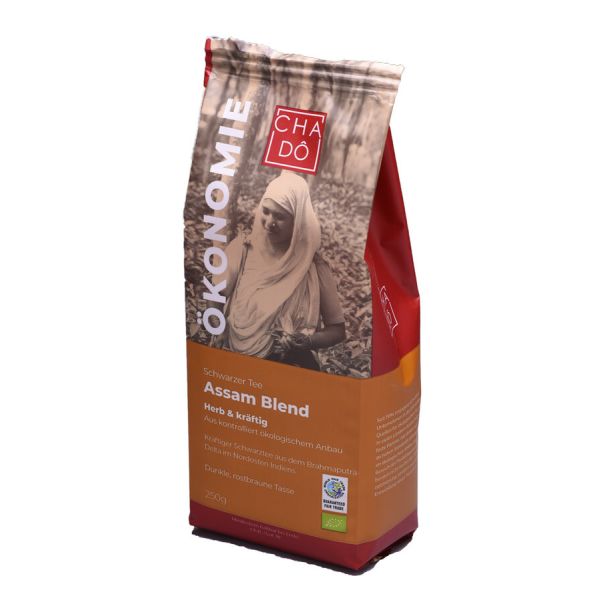 Cha D&ocirc; Assam Blend Schwarztee Fairtrade, Bio, 250 g