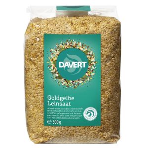 Davert Goldgelbe Leinsaat Fair Trade, Bio, 500 g