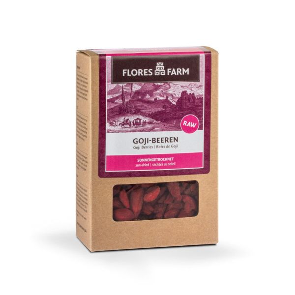 Flores Farm Goji-Beeren Premium, Bio, 100 g