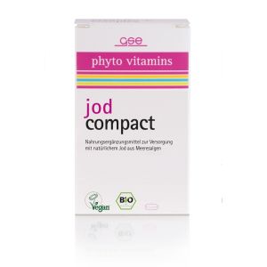 GSE phyto vitamins jod compact, Bio, 120 St., 34 g