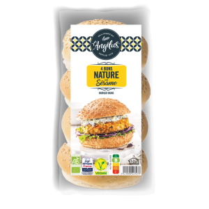 LAngelus Burger Buns, Bio, 4 Stück, 200 g