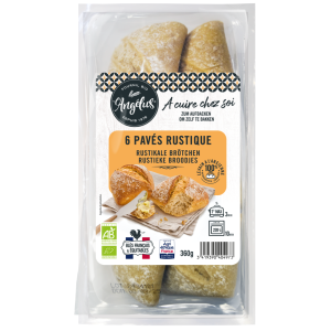 LAngelus Rustikale Brötchen, Bio, 6 Stück, 360 g
