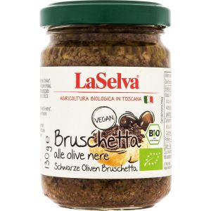 LaSelva Bruschetta Oliven, Bio, 130 g