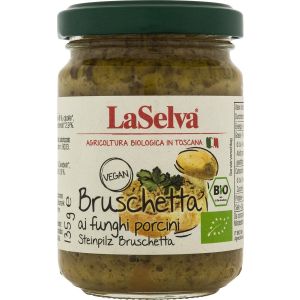 LaSelva Bruschetta Steinpilz, Bio, 135 g
