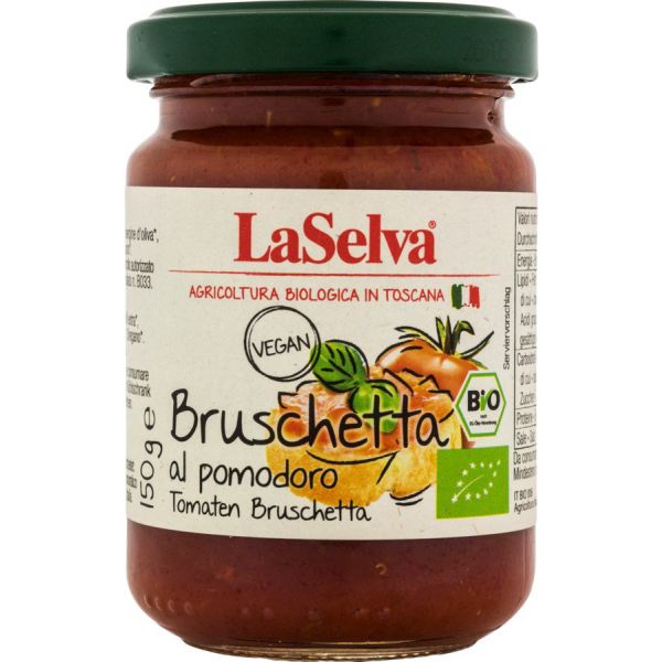 LaSelva Bruschetta Tomate, Bio, 150 g