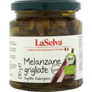 LaSelva gegrillte Auberginen in Olivenöl, Bio, 280 g