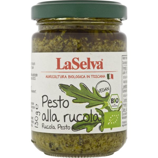LaSelva Pesto alla rucola, Bio, 130 g