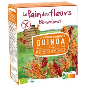 Le Pain des fleurs Blumenbrot Knusprige Quinoa-Schnitten,...