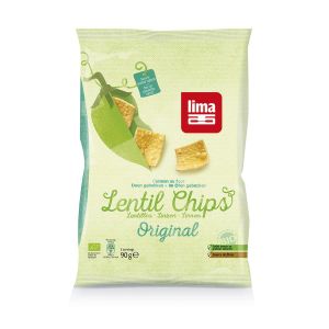 Lima Lentil Chips, Bio, 90 g