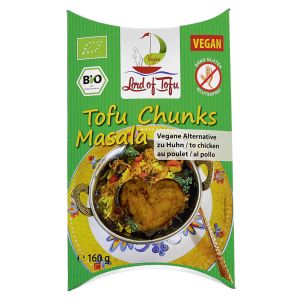 Lord of Tofu Chunks Masala, Bio, 160 g