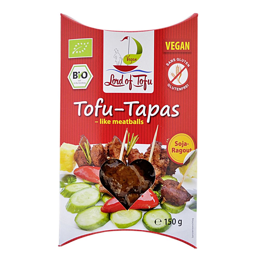 Lord of Tofu Tofu-Tapas veganes Ragout, Bio, 150 g | MHD:...