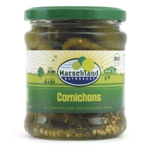 Marschland Cornichons Bioland, Bio, 190 g