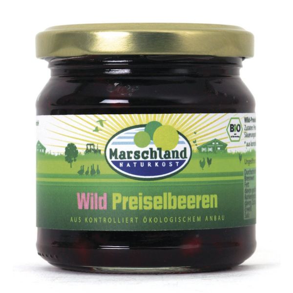MHD: 31.12.23 | Marschland Wild Preiselbeeren, Bio, 220 ml