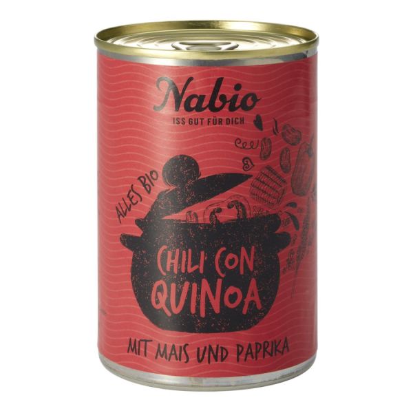 Nabio Chili con Quinoa, Bio, 400 g
