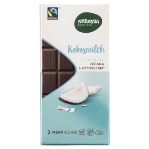 Naturata Kokosmilch Schokolade Fairtrade, Bio, 100 g |...