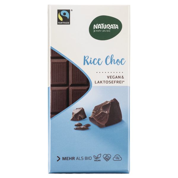 Naturata Rice Choc Schokolade Fairtrade, Bio, 100 g