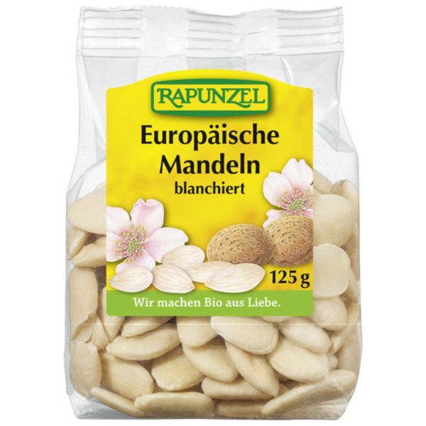 Rapunzel Europäische Mandeln blanchiert, Bio, 125 g