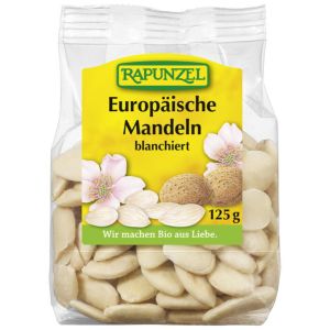 Rapunzel Europ&auml;ische Mandeln blanchiert, Bio, 125 g