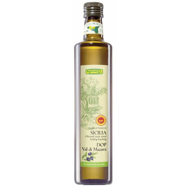 Rapunzel Olivenöl Sicilia DOP nativ extra, Bio, 500 ml