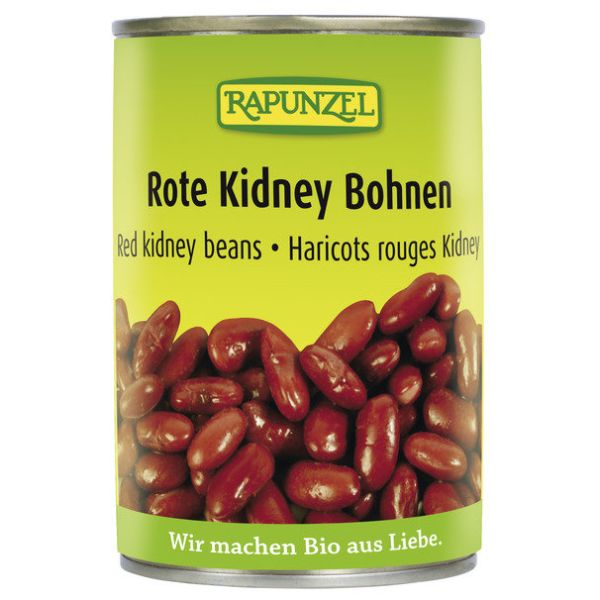 Rapunzel Rote Kidney Bohnen in der Dose, Bio, 400 g