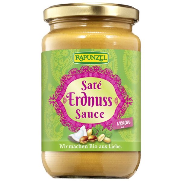 MHD: 30.11.23 | Rapunzel Saté Erdnuss-Sauce, Bio, 350 ml
