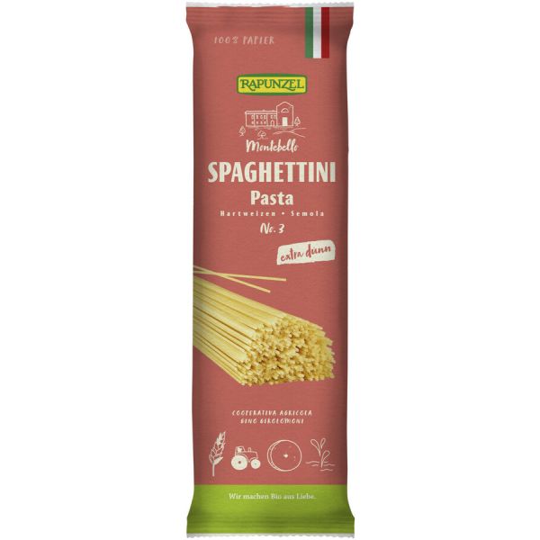Rapunzel Spaghettini semola No. 3, Bio, 500 g