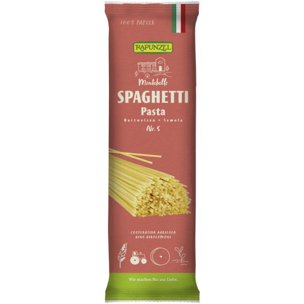 Rapunzel Spaghetti semola No. 5, Bio, 500 g