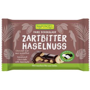 Rapunzel Zartbitterschokolade Haselnuss, Bio, 100 g